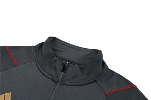 CONJUNTO TREINO ARSENAL JAQUETA+CALÇA - CINZA/OURO 2023/24