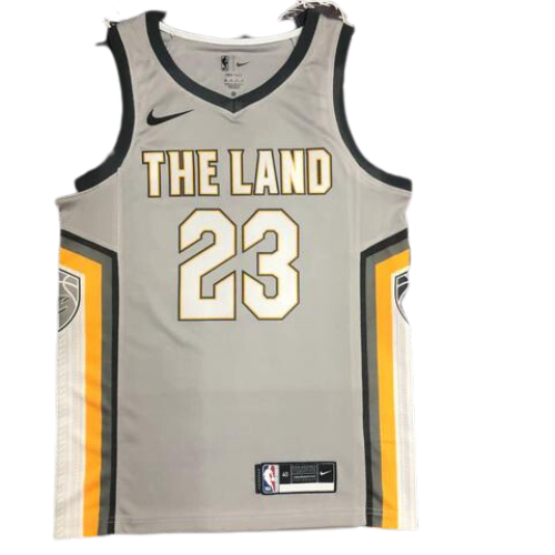 REGATA CINZA NBA VERSÃO RETRÔ CLEVELAND CAVALIERS 2018/19