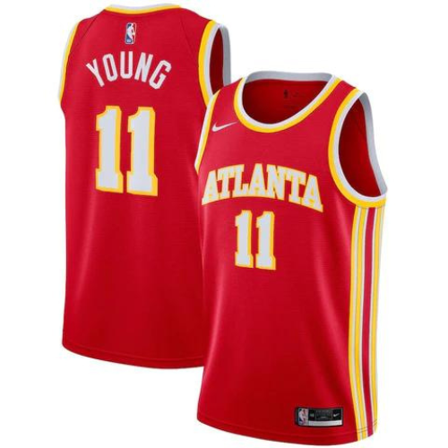 REGATA NBA ATLANTA HAWKS NIKE “CITY EDITION” VERMELHA 2021/22