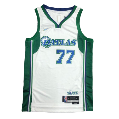 REGATA NBA BRANCA-VERDE MAVERICKS DALLAS CITY EDITION 2021/22