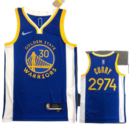 REGATA NBA GOLDEN STATE WARRIORS AZUL “STEPHEN CURRY SPECIAL EDITION #2974” CITY EDITION 2021/22