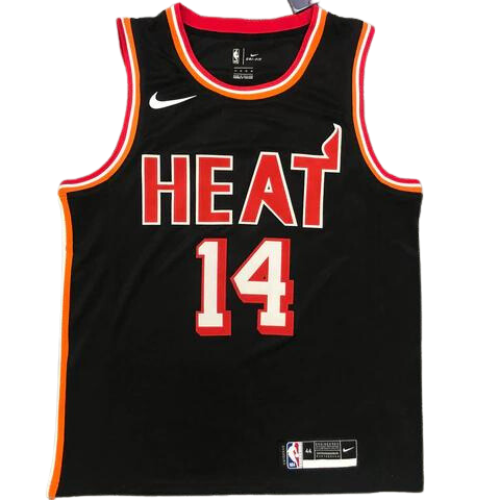 REGATA NBA PRETA-VERMELHA MIAMI HEAT 2021/22
