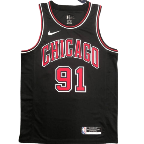 REGATA NBA PRETO CHICAGO BULLS