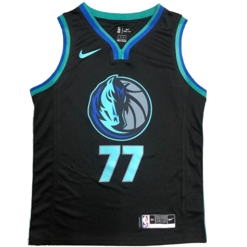 REGATA NBA PRETA LOGO MAVERICKS DALLAS 2021/22