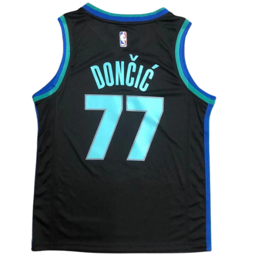 REGATA NBA PRETA LOGO MAVERICKS DALLAS 2021/22