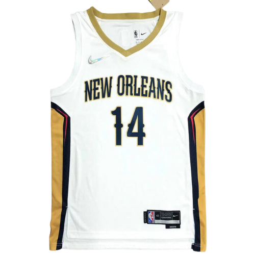 REGATA NBA NEW ORLEANS PELICANS BRANCA 2021/22