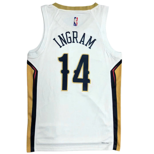 REGATA NBA NEW ORLEANS PELICANS BRANCA 2021/22