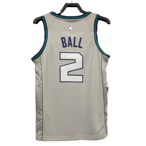 REGATA NBA VERSÃO RETRÔ CINZA CHARLOTTE HORNETS 2019/20