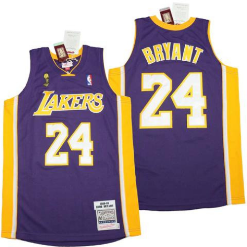 REGATA NBA VERSÃO RETRÔ K.BRYANT N.24 LOS ANGELES LAKERS 2008/2009
