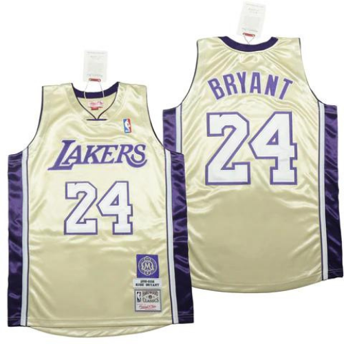 REGATA NBA VERSÃO RETRÔ K.BRYANT N.24 LOS ANGELES LAKERS MAMBA HALL OF FAME