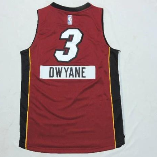 REGATA VERMELHA NBA CRIANÇA MIAMI HEAT