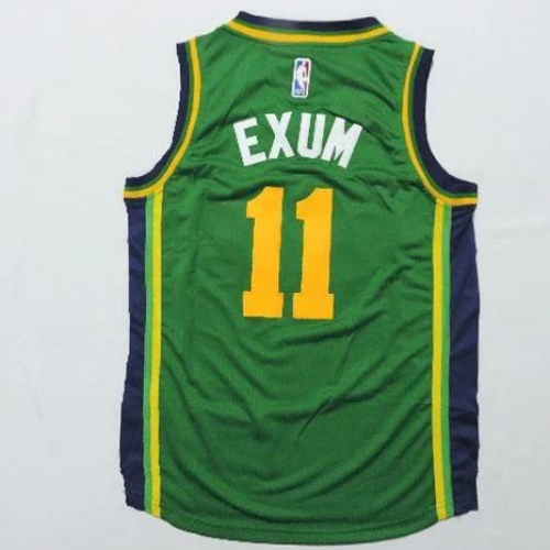 REGATA VERDE NBA UTAH JAZZ