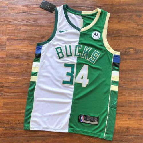 REGATA NBA MILWAUKEE BUCKS EDIÇÃO ESPECIAL DUPLA FACE 2022/23