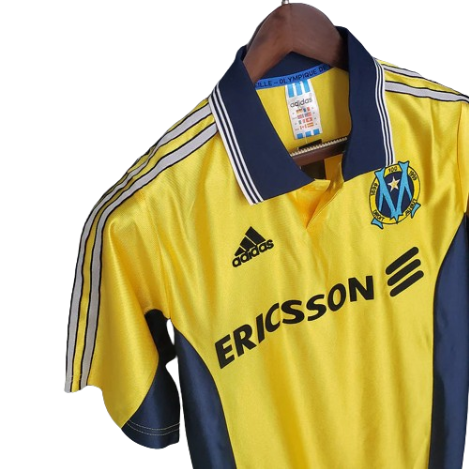 CAMISA MARSELHA RETRÔ 1998/1999 AMARELA