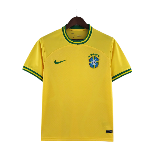 CAMISA SELEÇÃO BRASIL 2022 - CONCEITO AMARELA