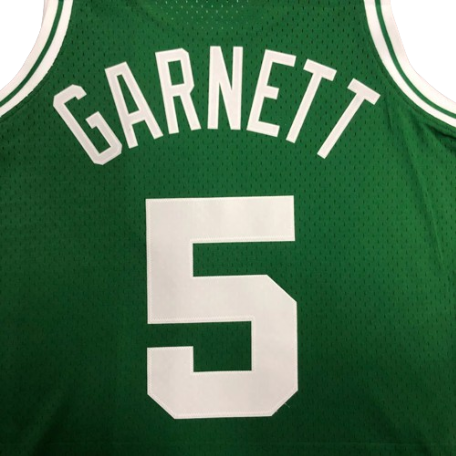 REGATA NBA BOSTON CELTICS RETRÔ MITCHELL & NESS 07/08 KEVIN GARNETT VERDE