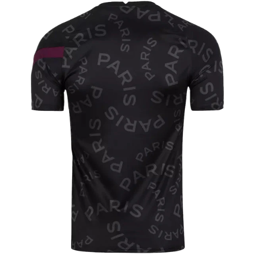 CAMISA PRÉ-JOGO PSG 2020/21 - PRETO E DOURADO