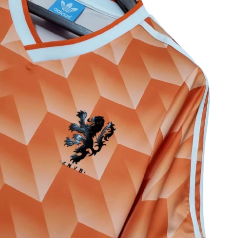 CAMISA HOLANDA RETRÔ 1988 LARANJA
