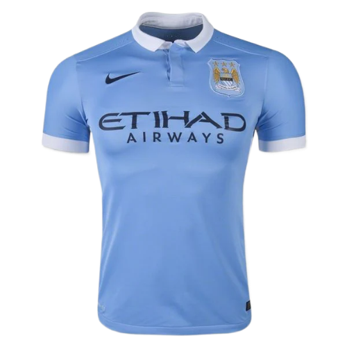 CAMISA VERSÃO RETRÔ MANCHESTER CITY I - 2016/17