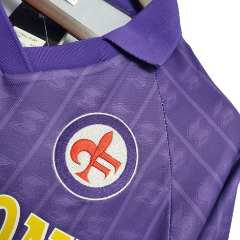 CAMISA FIORENTINA RETRÔ 1989/1990 ROXA