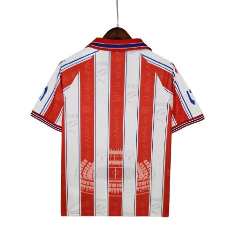 CAMISA VERSÃO RETRÔ ATLETICO MADRID I 1996/97