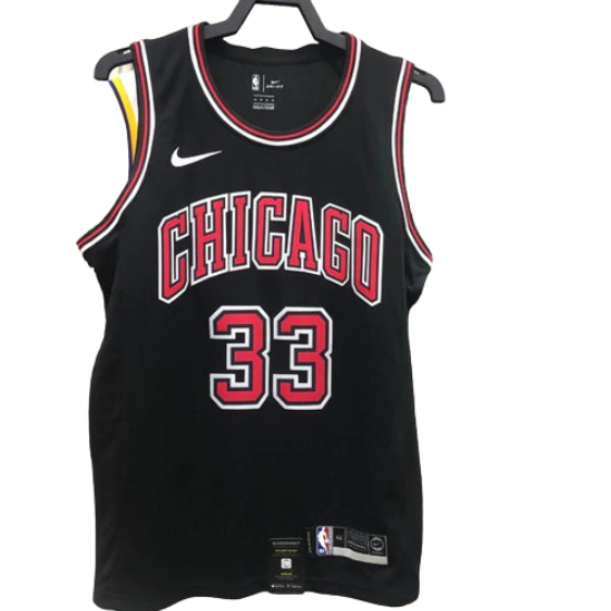 REGATA NBA CHICAGO BULLS SCOTTIE PIPPEN PRETA