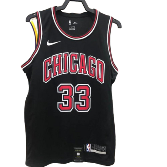 REGATA NBA CHICAGO BULLS SCOTTIE PIPPEN PRETA
