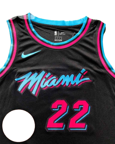 REGATA NBA MIAMI HEAT VICE EDITION JIMMY BUTLER PRETA
