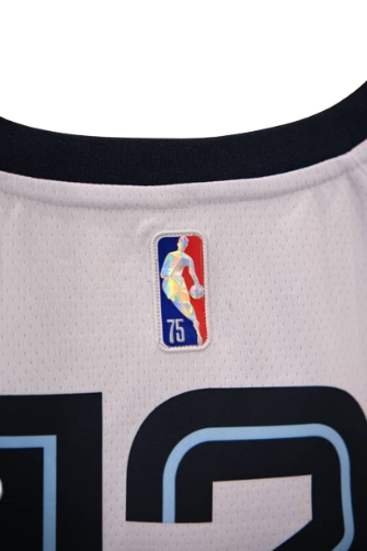 REGATA NBA MEMPHIS GRIZZLIES ASSOCIATION EDIÇÃO 75 ANOS JA MORANT BRANCA