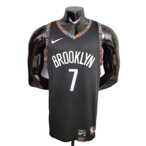 REGATA BROOKLYN NETS MASCULINA - PRETA