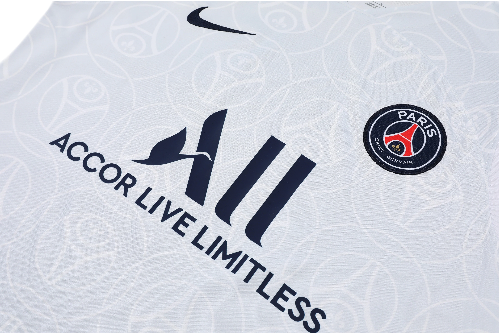 CONJUNTO TREINO PSG REGATA+SHORT - BRANCO/AZUL 2022/23