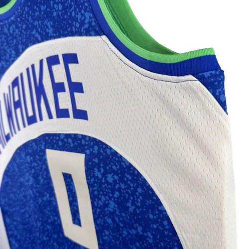 REGATA NBA MILWAUKEE BUCKS CITY EDITION 23/24 DAMIAN LILLARD AZUL