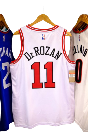 REGATA NBA CHICAGO BULLS ASSOCIATION EDITION 23/24 DEROZAN BRANCA