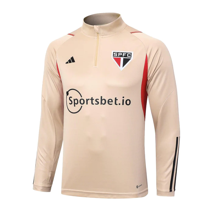 JAQUETA SÃO PAULO 2023/24 BEGE - TREINO
