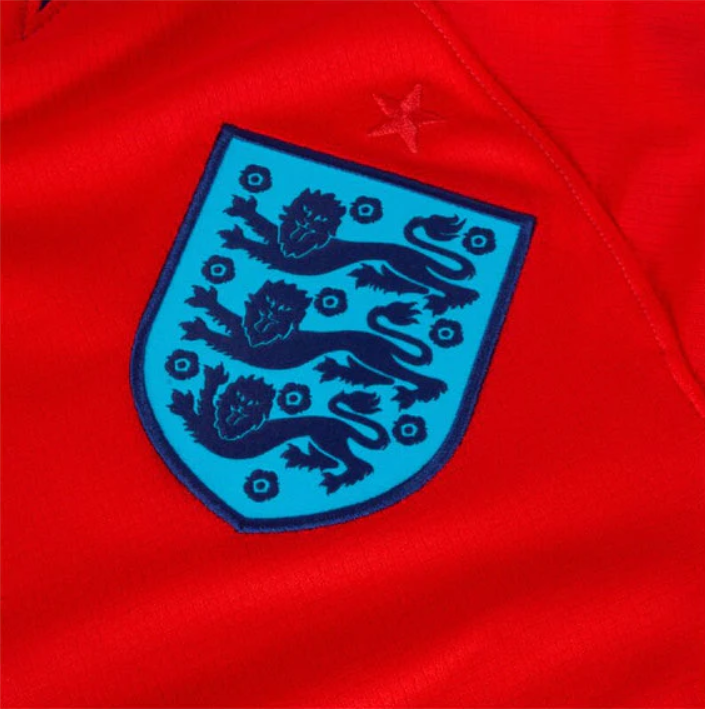 CAMISA SELEÇÃO INGLATERRA II 2022 - LARANJA