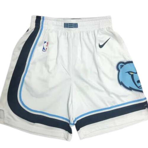SHORTS NBA BRANCOS MEMPHIS GRIZZLIES 2020/21
