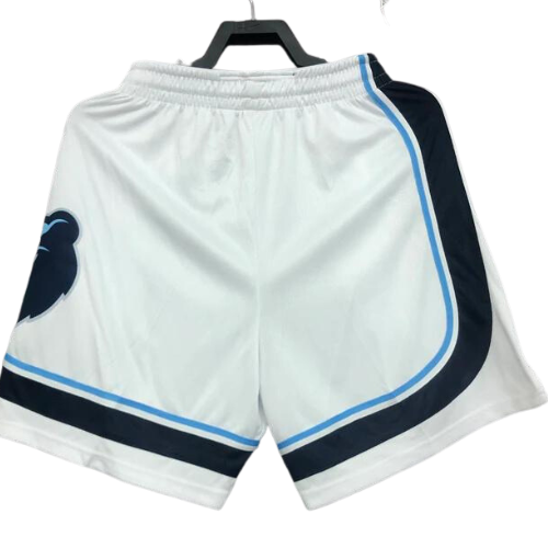SHORTS NBA BRANCOS MEMPHIS GRIZZLIES 2020/21