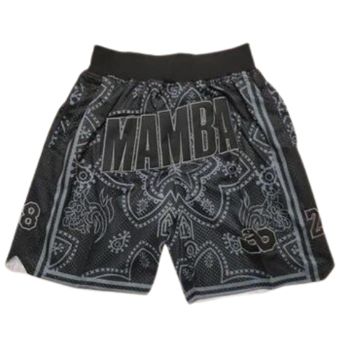 SHORTS NBA LAKERS "BLACK MAMBA" 2019/20