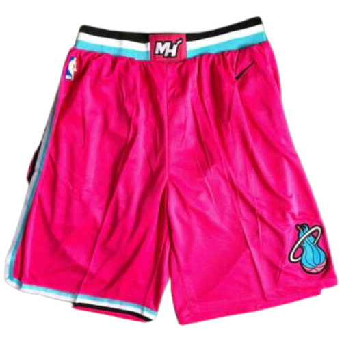SHORTS NBA MIAMI HEAT ROSA 2021/22