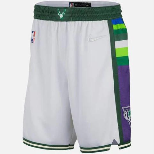 SHORTS NBA MILWAUKEE BUCKS CITY EDITION 2021/22