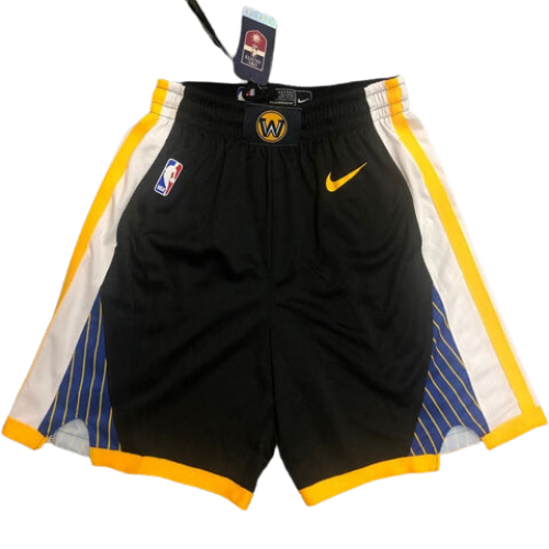 SHORTS NBA PRETOS WARRIORS 2021/22
