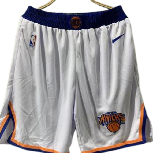 SHORTS NBA NEW YORK KNICKS BRANCOS 2021/22