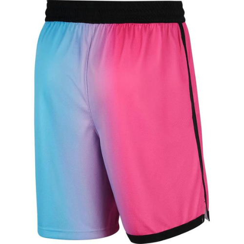 SHORTS NBA ROSA-AZUL CLARO MIAMI HEAT 2021/22