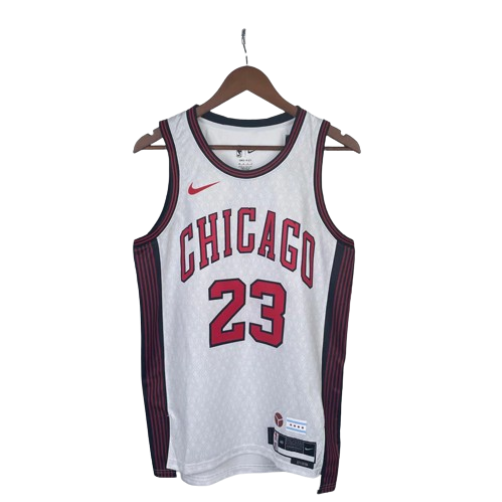 REGATA NBA CHICAGO BULLS CITY EDITION 22/23 MICHAEL JORDAN BRANCA