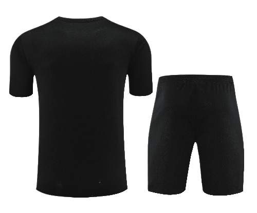 CONJUNTO TREINO PSG CAMISA+SHORT - PRETO 2023/24