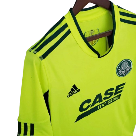 CAMISA PALMEIRAS RETRÔ 2010/2011 VERDE FLUORESCENTE