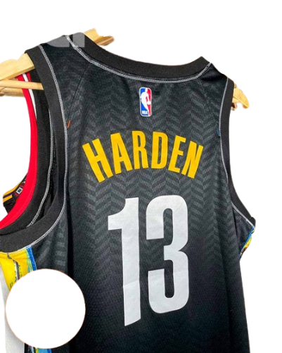 REGATA NBA BROOKLYN NETS CITY EDITION 20/21 JAMES HARDEN PRETA