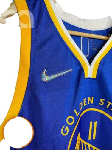 REGATA NBA GOLDEN STATE WARRIORS AZUL EDIÇÃO 75 ANOS KLAY THOMPSON