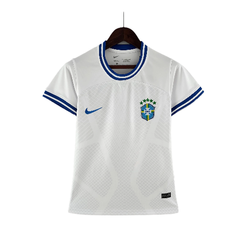 CAMISA FEMININA SELEÇÃO BRASIL 2022 - BRANCA - CONCEITO BRANCA
