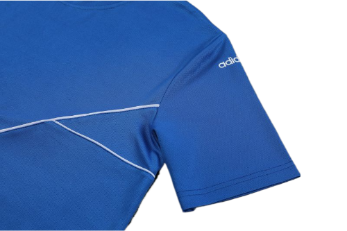 KIT CAMISA E SHORT ADIDAS AZUL